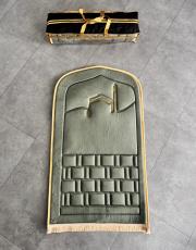 asker yeşili ortopedik seccade sultan serisi 4