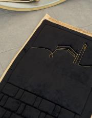 siyah ortopedik seccade sultan serisi 3