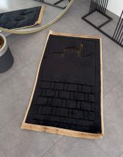 siyah ortopedik seccade sultan serisi 4