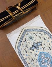 bej ortopedik seccade etnik desenli 2