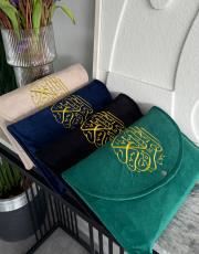 siyah isme özel kuran seti ( orta boy ) 2