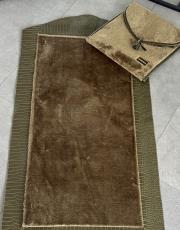 haki çantalı diz ağırtmayan peluş seccade - 2