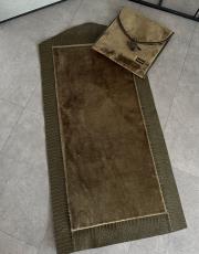 haki çantalı diz ağırtmayan peluş seccade - 2 2