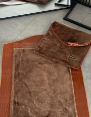 kahve çantalı diz ağırtmayan peluş seccade - 2 2