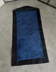 lacivert çantalı diz ağırtmayan peluş seccade - 2 5