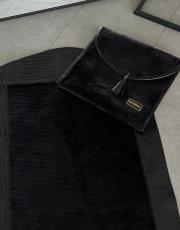 siyah çantalı diz ağırtmayan peluş seccade - 2 3