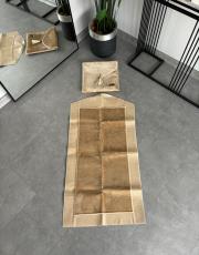 gold çantalı diz ağırtmayan peluş seccade - 2