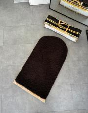 acı kahve ortopedik diz ağırtmayan seccade shaggy 4