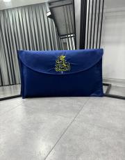 lacivert seccade çantası ( hayyal es salah yazılı ) 3