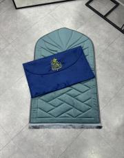 lacivert seccade çantası ( hayyal es salah yazılı ) 5