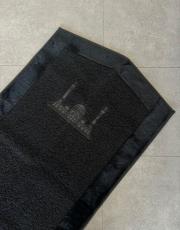 siyah seccade cami desenli deri astarlı 3