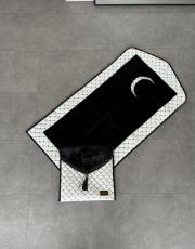 siyah beyaz çantalı seccade diz ağrıtmayan 4