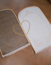 bej-beyaz kalpli seccade seti intizar 3