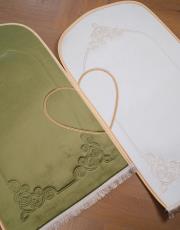 haki-beyaz kalpli seccade seti intizar 3