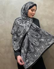 siyah valeria vual desen şal