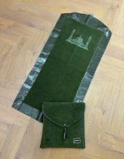 haki çantalı seccade deri kenarlı