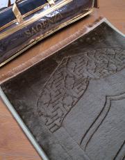 haki ortopedik seccade peluş kumaşlı 2