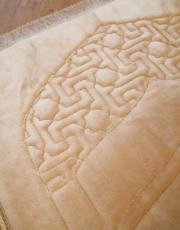 bej ortopedik seccade peluş kumaşlı 3