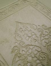 yağ yeşili 3 kaymaz taban tavşan tüyü seccade 3