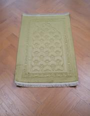 yağ yeşili kaymaz taban tavşan tüyü seccade