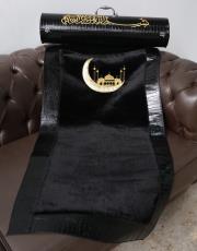 siyah çantalı süper lüks seccade - 1 2