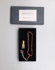 kuka - ay yıldız 7 mm beyzi kuka 33 lü tesbih ve esans seti