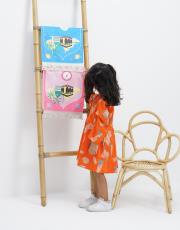 yeşil roket dizayn çocuk seccadesi 3