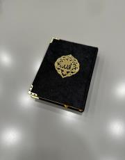 siyah çanta boy kuran bilgisayar hattı ( 12x17 cm ) 2