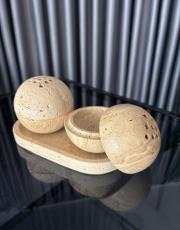 bej traverten sunum tabağı 5