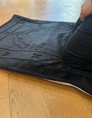 siyah ortopedik seccade ( visco süngerli ) 4