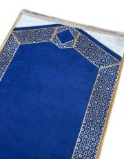 lacivert ortopedik seccade etnik desenli - 2 4