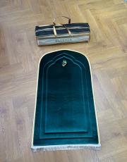 yeşil ortopedik seccade elif vav  serisi