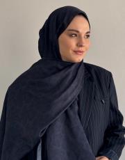 lacivert oslo vual şal