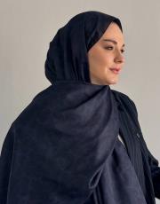 lacivert oslo vual şal 2