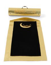 gold çantalı süper lüks seccade - 2 ( isme özel )