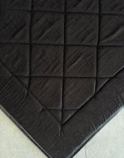 siyah - siyah biyeli ortopedik seccade mihrap dizayn 8