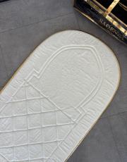 beyaz - gold biyeli ortopedik seccade mihrap dizayn 2