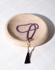 mürdüm inci tesbih vavlı püsküllü