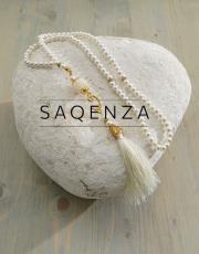 ekru inci tesbih vavlı püsküllü 2