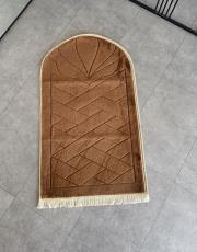 kahve seccade tavşan tüyü isfahan