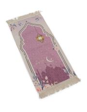 cami silüetli pembe isme özel çocuk seccadesi 2