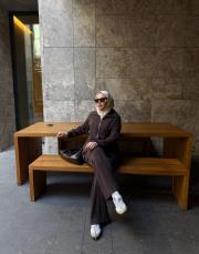 kahve modal bol formlu takım 4