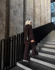 kahve modal bol formlu takım 6