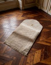 bej ortopedik yastıklı diz ağrısına özel seccade