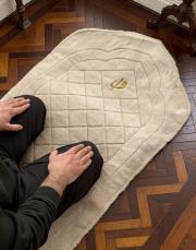 bej ortopedik yastıklı diz ağrısına özel seccade 4