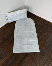 gri - gri biyeli ortopedik seccade mihrap dizayn -2 2