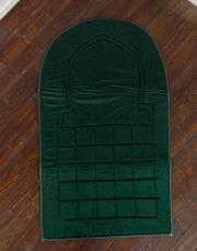 yeşil - yeşil biyeli ortopedik seccade mihrap serisi -2 2