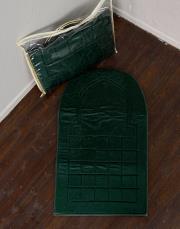 yeşil - yeşil biyeli ortopedik seccade mihrap serisi -2 5