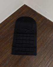 siyah - siyah biyeli ortopedik seccade mavera -2 dizayn 3