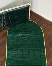 yeşil - gold biyeli ortopedik seccade mihrap serisi -2 4